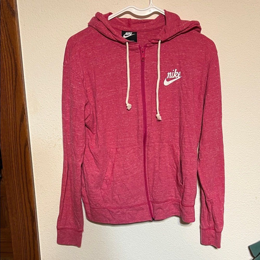 Nike Fuchsia Full-Zip Hoodie